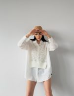 Dantel Detaylı Gömlek