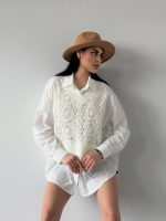 Dantel Detaylı Gömlek