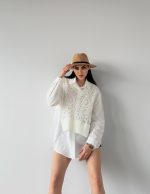 Dantel Detaylı Gömlek