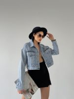 Dizili Taş Detaylı Ceket