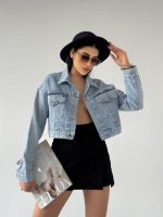 Dizili Taş Detaylı Ceket