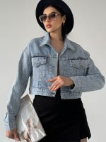 Dizili Taş Detaylı Ceket