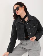 Dizili Taş Detaylı Ceket