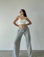 Dolama Kemerli Pantolon