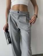 Dolama Kemerli Pantolon