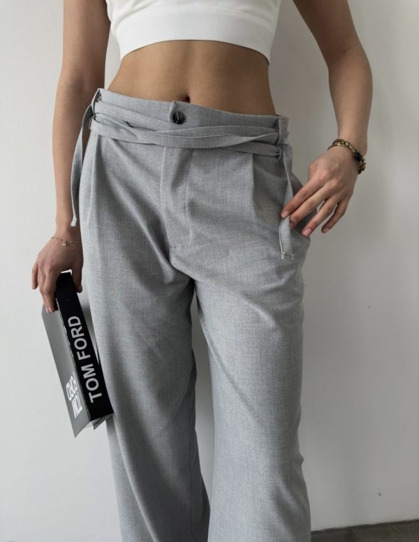 Dolama Kemerli Pantolon