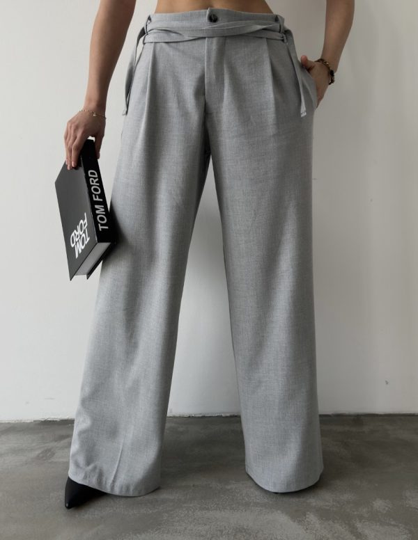 Dolama Kemerli Pantolon