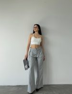 Dolama Kemerli Pantolon