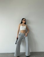 Dolama Kemerli Pantolon