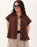 Düşük Kollu Yandan Bağcıklı Yelek