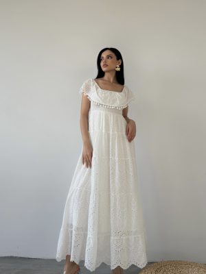 Madonna Yaka Uzun Elbise (1)