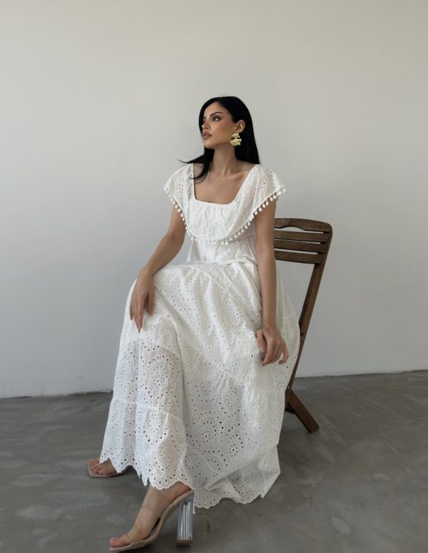 Madonna Yaka Uzun Elbise