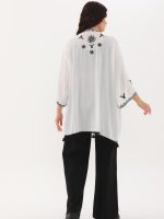 Nakış ve Püskül Detaylı Kimono