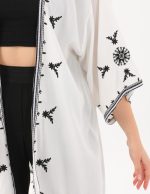 Nakış ve Püskül Detaylı Kimono