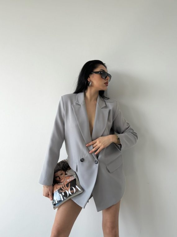 Önden Düğmeli Ceket