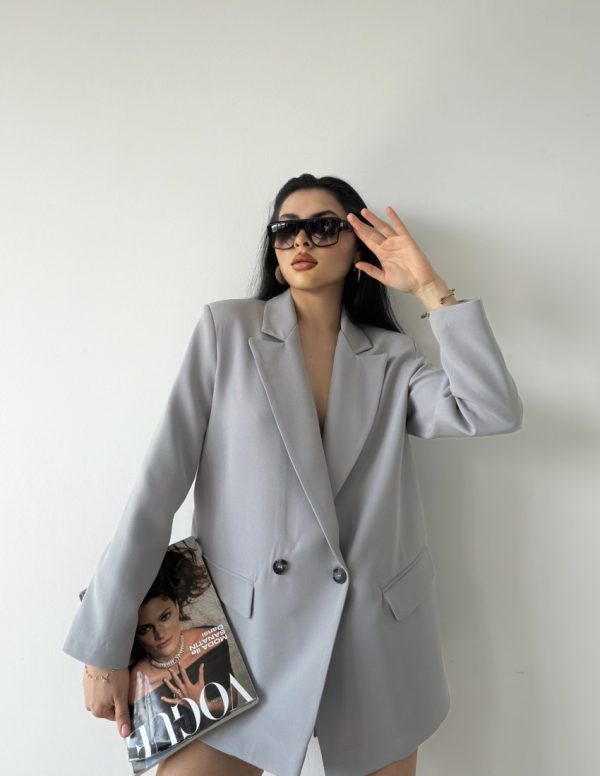 Önden Düğmeli Ceket