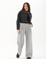 Örümcek Ağ Taş Detaylı Ceket