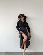 Parçalı Kumaş Etek