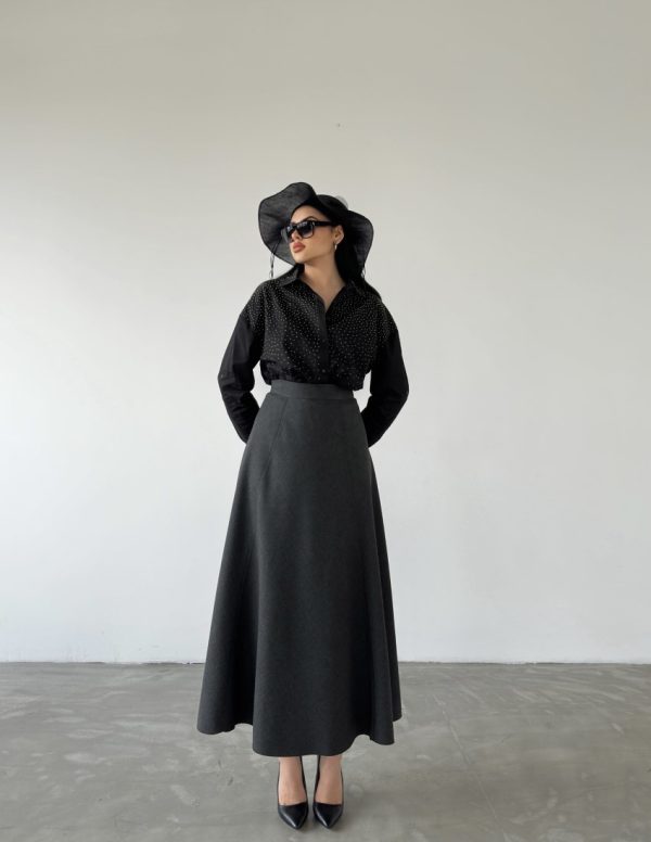 Parçalı Kumaş Etek