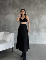 Parçalı Kumaş Etek