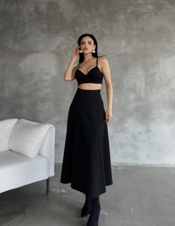 Parçalı Kumaş Etek