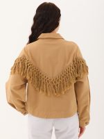 Püskül Detaylı Ceket