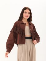 Püskül Detaylı Ceket