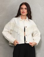 Püskül Detaylı Ceket