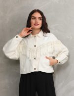 Püskül Detaylı Ceket