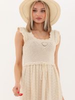 Robası Nakışlı Elbise