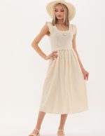 Robası Nakışlı Elbise