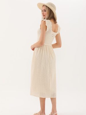 Robası Nakışlı Elbise (6)