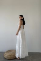 Robası Triko Askı Detaylı Elbise