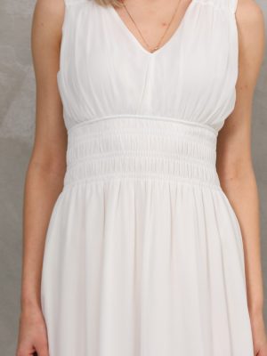 Şifon Kruvaze Uzun Elbise (2)