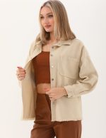 Sırt Detayı Etnik Şeritli Gömlek