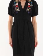 Robası Nakışlı Elbise