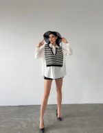 Triko Detaylı Gömlek