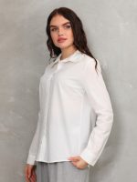 Yakası İnci Detaylı Gömlek