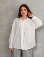 Yapıştırma Taş Detaylı Gömlek