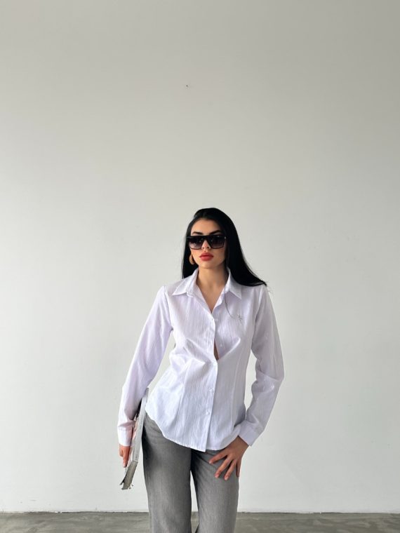 Balerin Nakışlı Gömlek