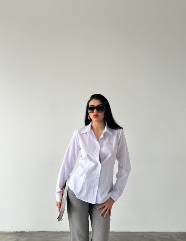 Balerin Nakışlı Gömlek