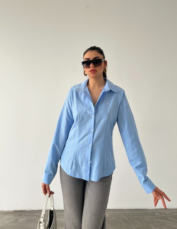 Balerin Nakışlı Gömlek