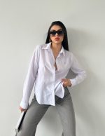 Balerin Nakışlı Gömlek