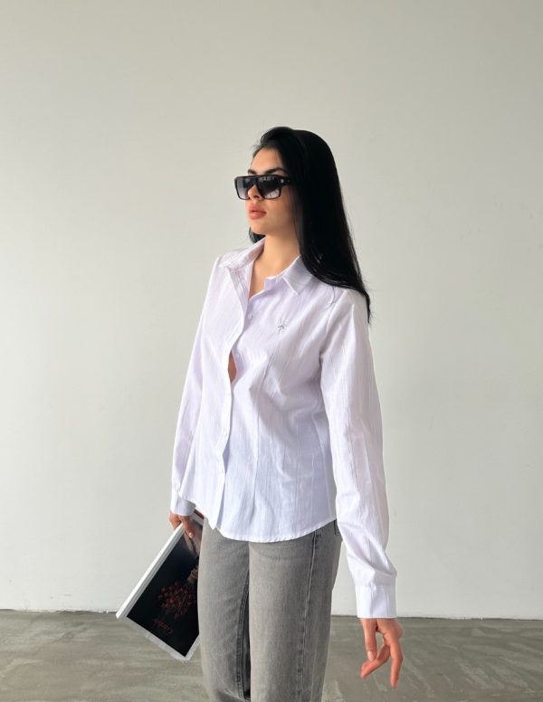 Balerin Nakışlı Gömlek