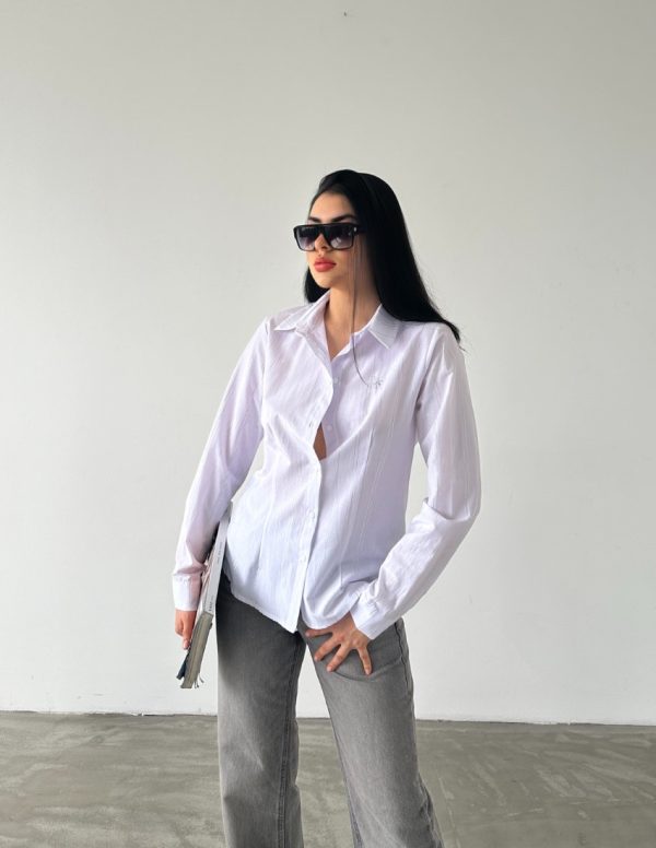 Balerin Nakışlı Gömlek