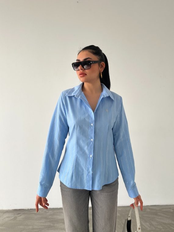 Balerin Nakışlı Gömlek