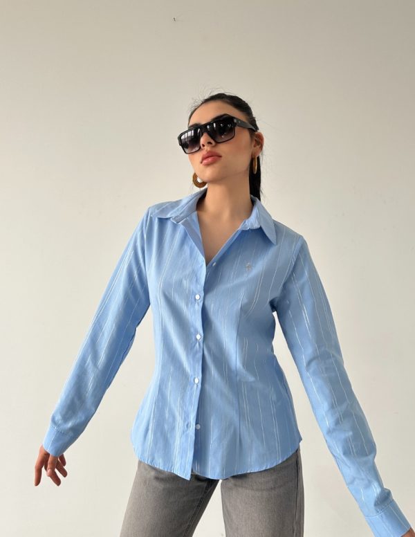 Balerin Nakışlı Gömlek