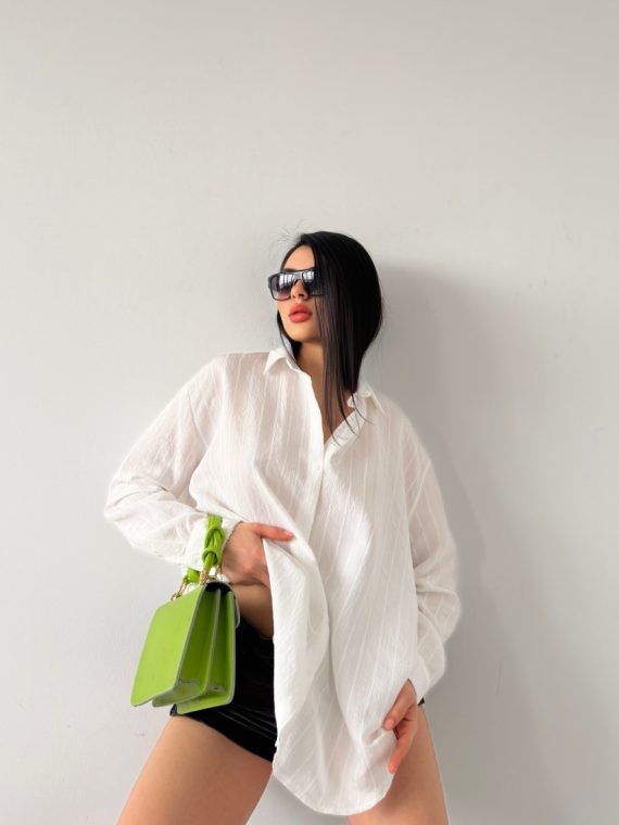 Çizgi Desen Gömlek