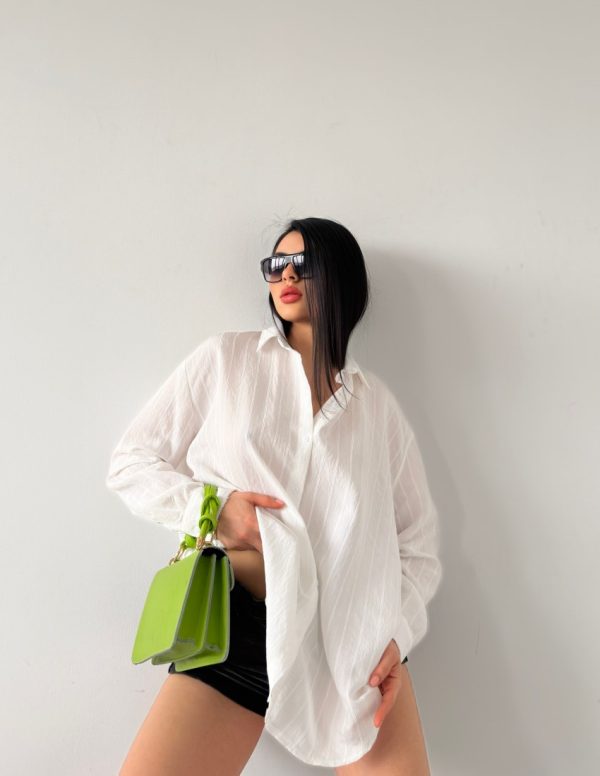 Çizgi Desen Gömlek