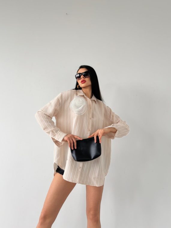 Çizgi Desen Gömlek